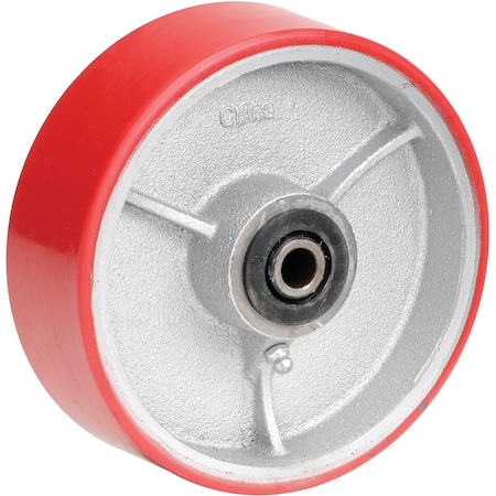 Casters, Wheels & Industrial Handling 6 x 2 Polyurethane Wheel, 3/4 Axle CW-620-PSRB